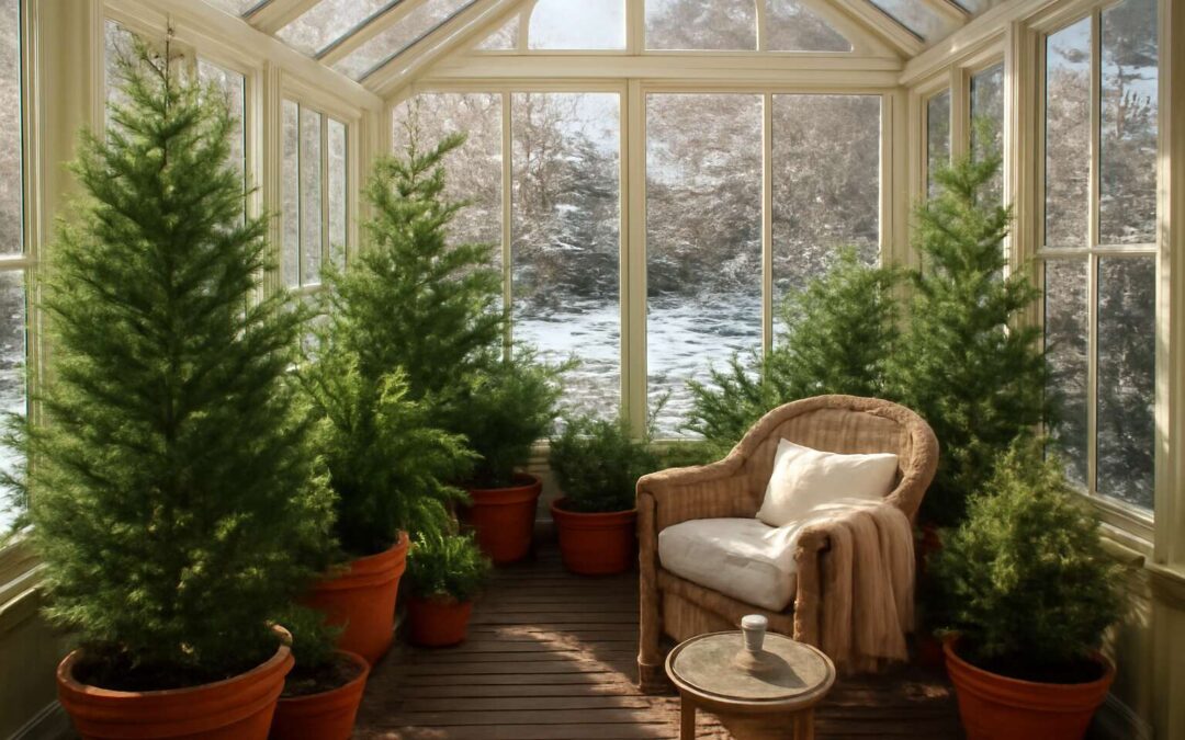 winter garden design: unleash a cozy, sunlit oasis amid winter blues.