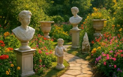 Discover Local Charm with garden ornaments and statues near me for curb appeal
