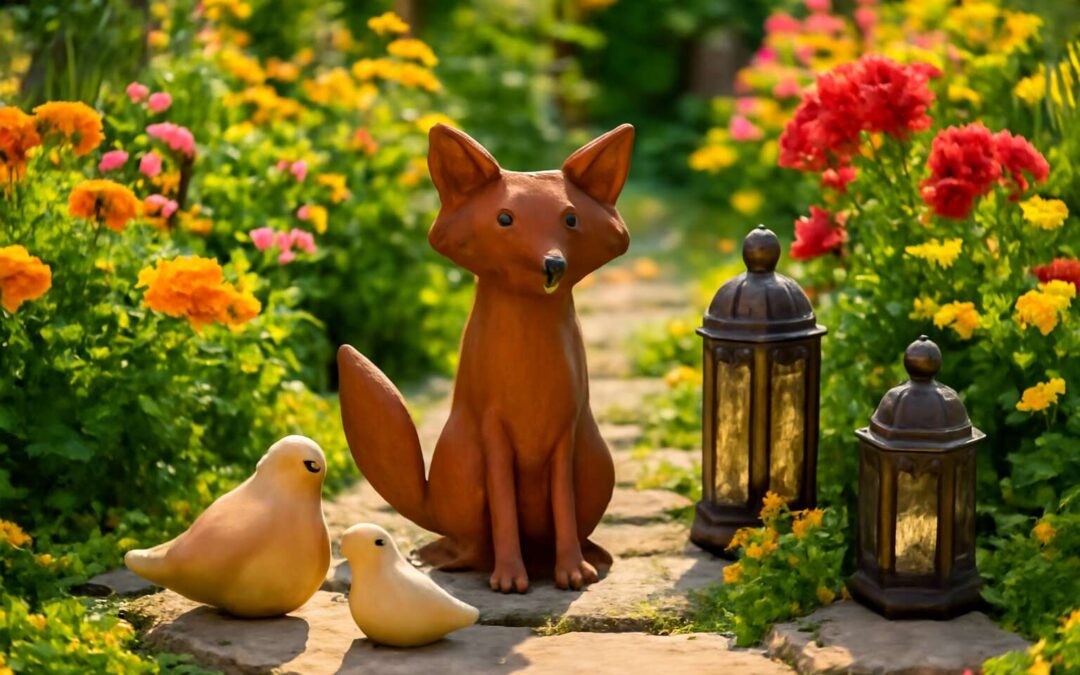 Say goodbye to dull yards with temu garden ornaments: playful outdoor accents.