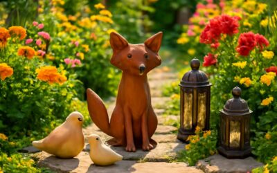 Say goodbye to dull yards with temu garden ornaments: playful outdoor accents.