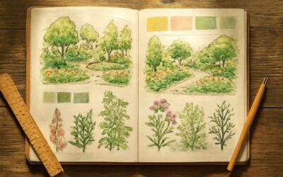 Get inspired with garden design journal ideas for a vibrant backyard.