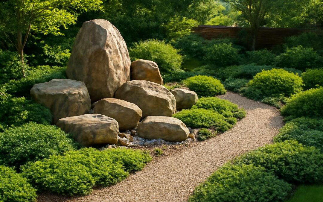 Discover garden design rocks: elevate your landscape with texture and color